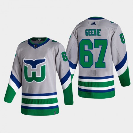 Carolina Hurricanes Morgan Geekie 67 2020-2021 Reverse Retro Trikot Authentic  - Herren